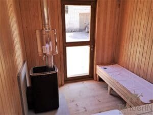 Nowoczesna Sauna Ogrodowa Z Przedsionkiem Mini (27)