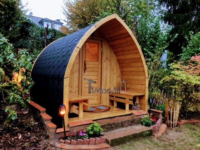 sauna zewnętrzna ogrodowa
