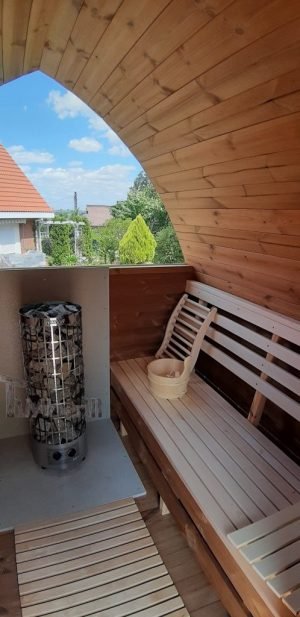 Ogrodowa Zewnętrzna Sauna – Model IGLOO (6)