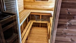 Zewnętrzna Sauna – Model Prostokątny (15)