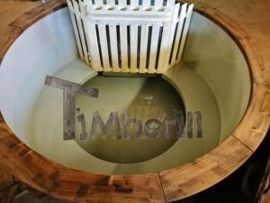 Wood Fired Hot Tub With Polypropylene Lining Vintage Decoration (11)