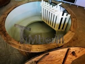 Wood Fired Hot Tub With Polypropylene Lining Vintage Decoration (20)